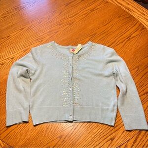 One Clothing Gray Sequin Cardigan